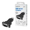 LogiLink AU0002F RS-232 USB 2.0 adapter stekker zwart