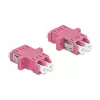 Glasvezel-stekkerconnector LC bus–bus DELOCK 86537 OM4, 2-pack