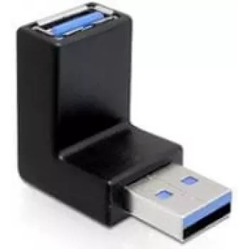 USB 3.0 M/F-adapter DeLOCK 65340 zwart
