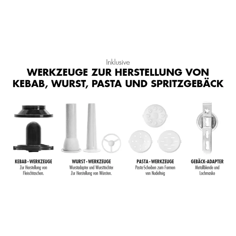 Gastroback 42827 Design Advanced Digital keukenmachine, 600 W, 5 l