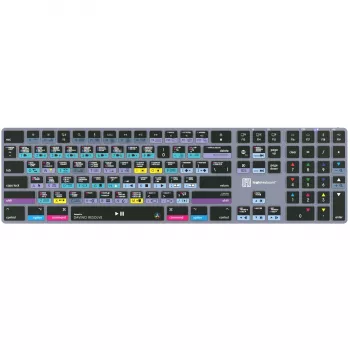 Logickeyboard LKB-RESB-TM-UK Office Bluetooth QWERTY toetsenbord grijs titanium