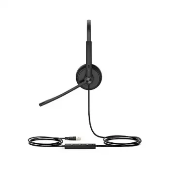 Yealink UH34 SE Lite Dual Teams headset bedraad hoofdband kantoor/callcenter USB Type-C zwart