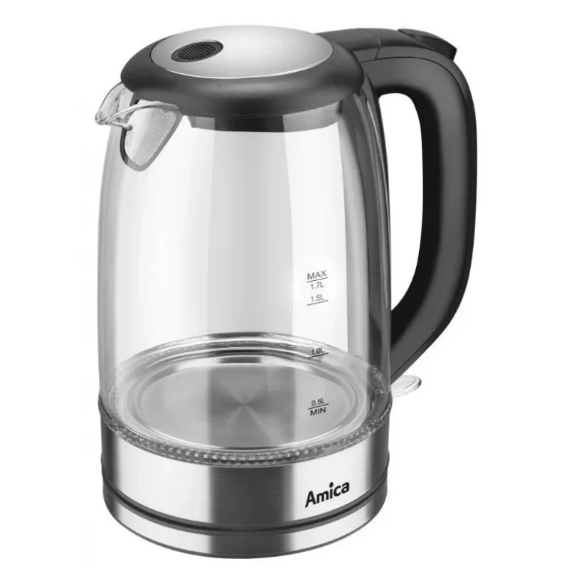 Waterkoker Amica 1.7L 2200W zilver