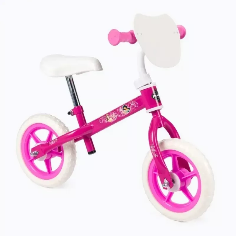 Loopfiets HUFFY Princess 10 inch voor kinderen, zonder pedalen, licht frame, schuimbanden