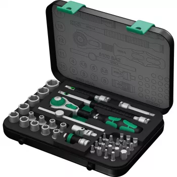 Dopsleutelset Wera 05003533001 42 stuks