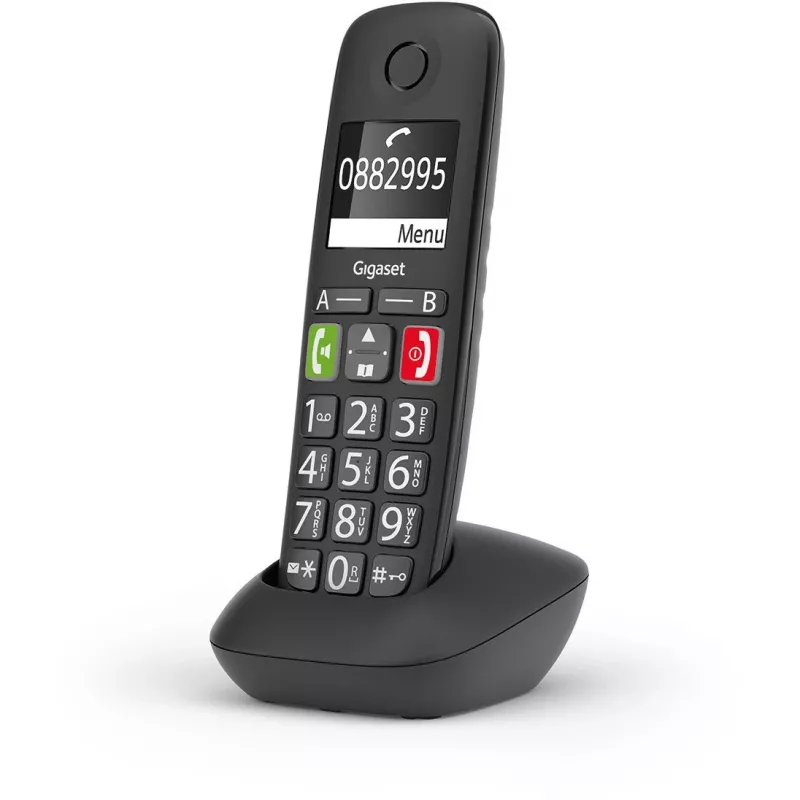 Gigaset Hearing Aid.DECT E290HX extra draadloze handset, zwart