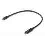 USB-kabel Ubiquiti UACC-Cable-USB-100W-0.3M-BK USB-C zwart grijs 0,3 m