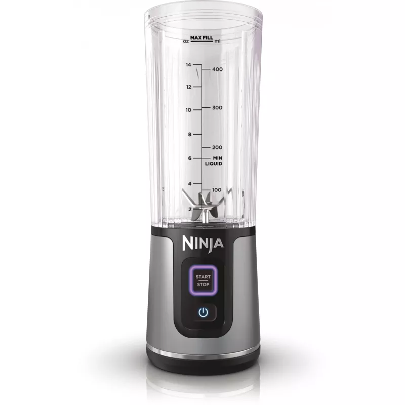 Sportmixer Ninja BC151EUBK — 0,53-L-beker, 14,4 W, accu, Ice-Crush, zwart
