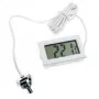 Digitale thermometer Lamptron TS708 met G1/4 inch schroefdraadaansluiting, wit