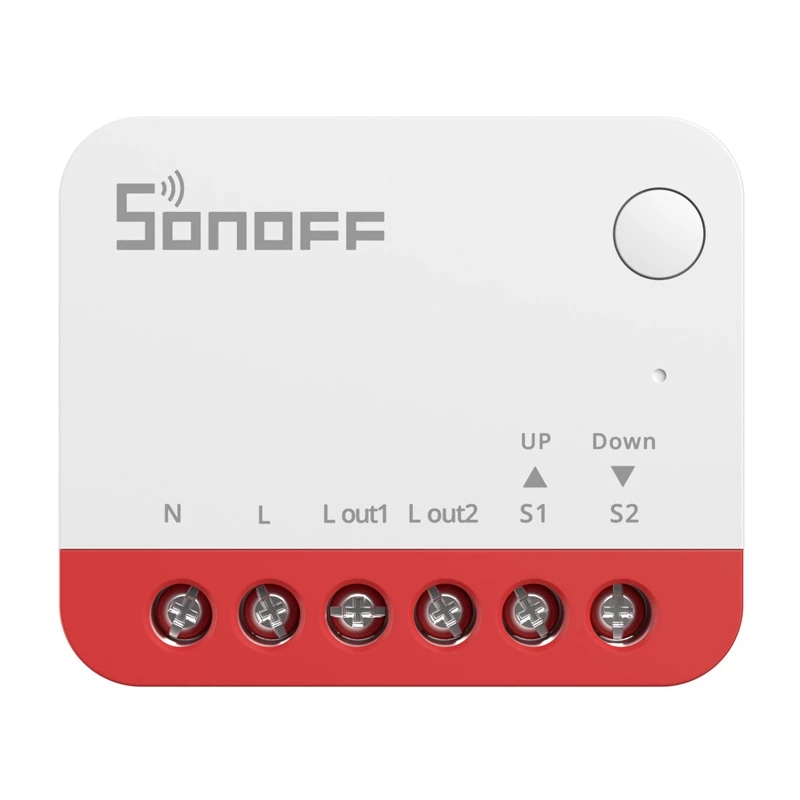 Smart-schakelaar Sonoff MINI-ZBRBS ZigBee-compatibel mini-formaat voor inbouwinstallatie, plat relais
