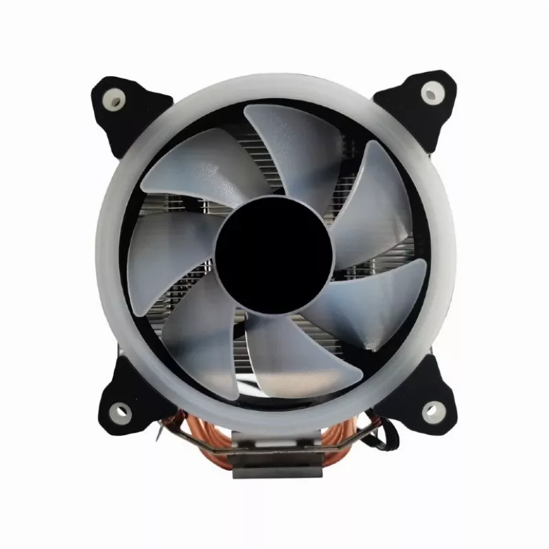 Luchtkoeler Gembird CPU-HURACAN-ARGB-X130 12 cm zwart wit