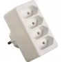 Stekkerdoos AS Schwabe 48411 — 4 stopcontacten, 1,5 m kabel, wit