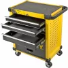 Gereedschapskar Stanley STST74305-1 met 5 laden, geel/zwart, 3 platte + 2 hoge laden