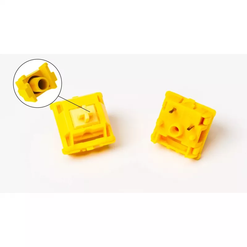 Mechanische toetsenschakelaarset Keychron Gateron Cap V2 goudgeel G32 — 110 schakelaars