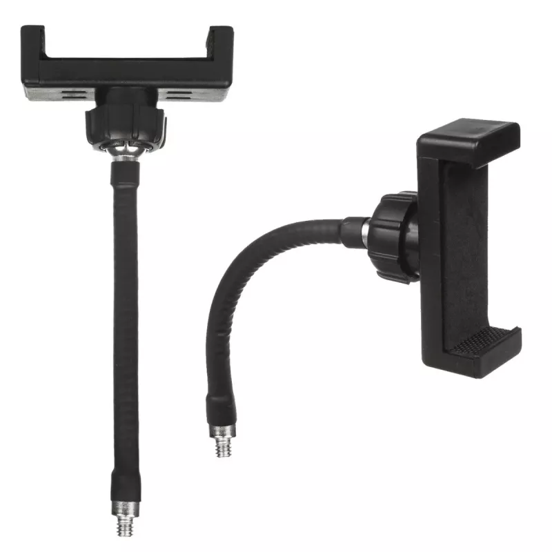 Maclean MCE610 10 12W LED ringlicht met statief en Bluetooth-ontspanner, 3 kleuren, 10 helderheidsniveaus, 10% -100% instelbare helderheid, 160 LED, smartphone-houder, verlichtingslicht