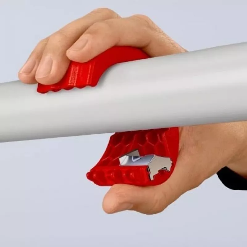 KNIPEX handmatige pijpsnijder voor PVC en dichtingsmoffen