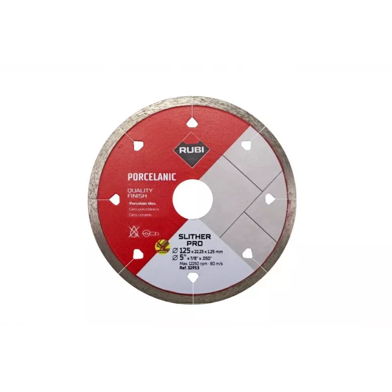 RUBI Slither Blade 125 PRO diamantschijf