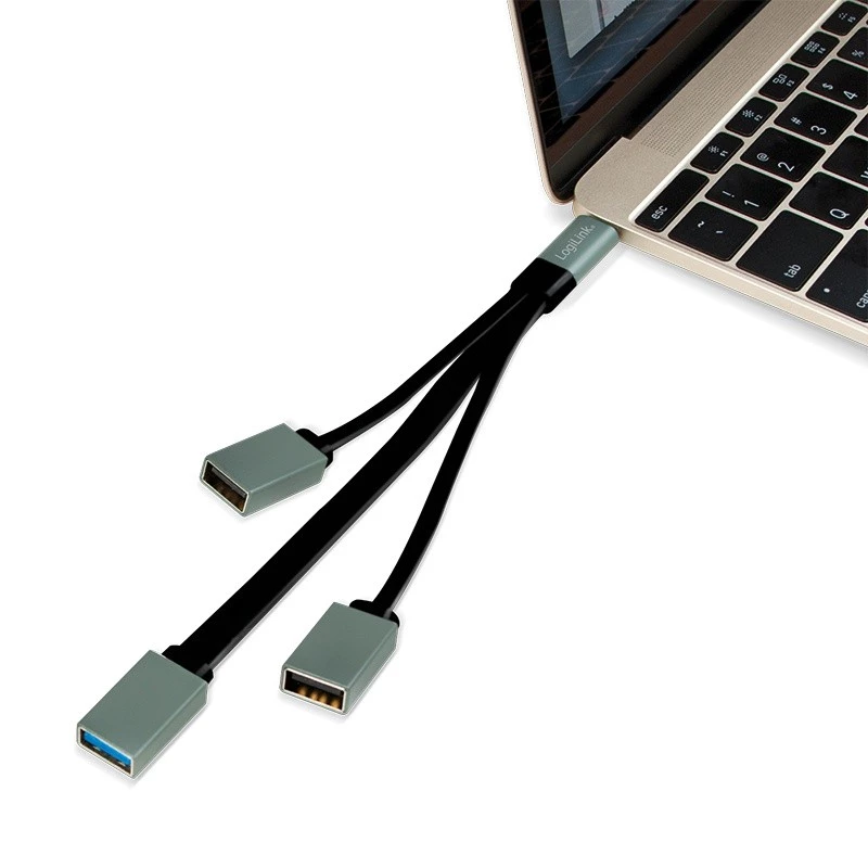 HUB USB-C 3.1 3-poorts