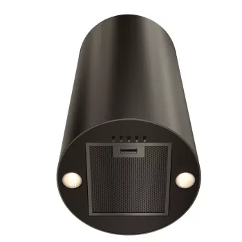 Maan Elba Wpb 731 zwarte afzuigkap