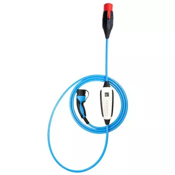NRGkick 32A zwart blauw netstekker Type 2 uitgangsvermogen 22 kW uitgangsstroom 32 A
