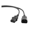 Gembird PC-189 stroomkabel zwart C14-koppeling