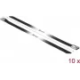 Kabelbinder DeLOCK 18816 staal zwart 500mm 10 stuks