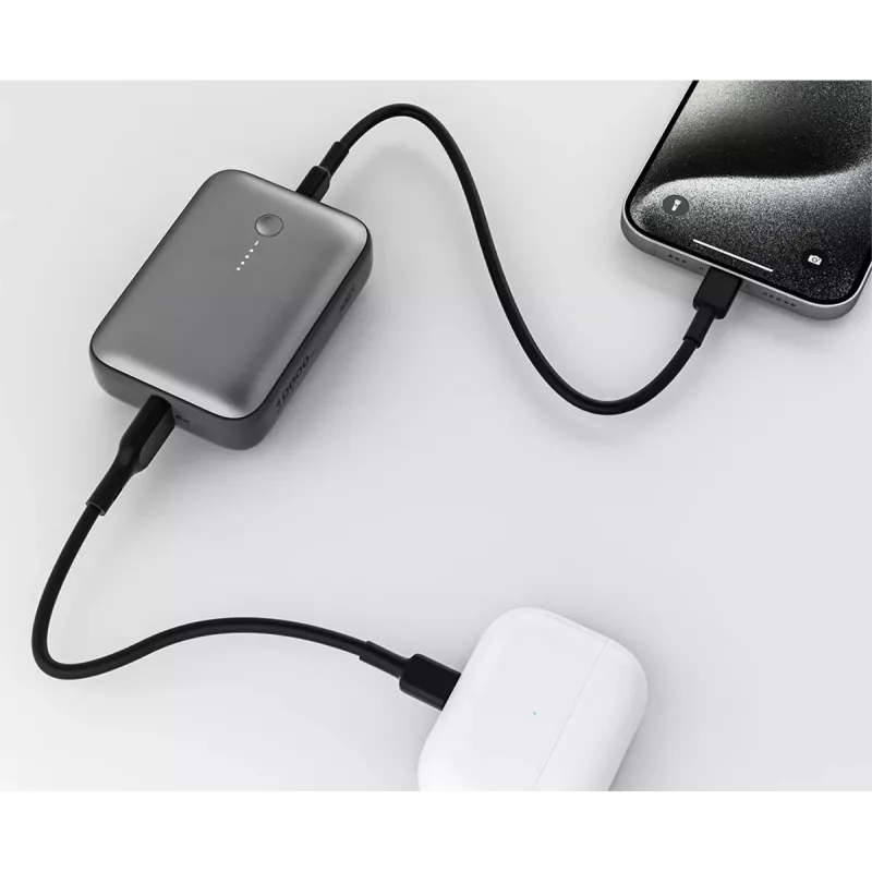 AUKEY 157000 powerbank 10000 mAh grijs