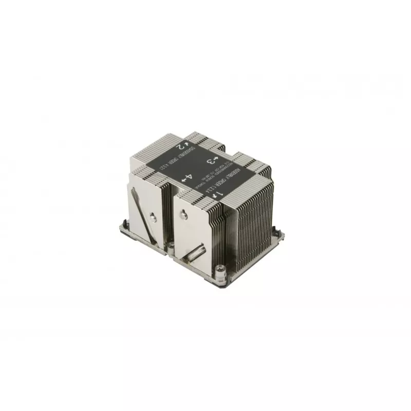 Super Micro Supermicro - processorkoeler - (voor: socket P) - 2U - voor SUPERMICRO X11SPW-CTF, X11SPW-TF (SNK-P0068PS)