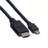 ROLINE videokabel - Mini DisplayPort (M) naar HDMI (M)