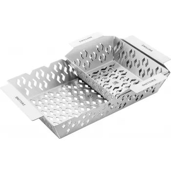 Zwilling set met 2 grillmanden BBQ+