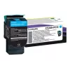 Lexmark C540H1CG tonercartridge voor C540/C543/C544/C546, cyaan, hoog rendement, 2000 pagina's