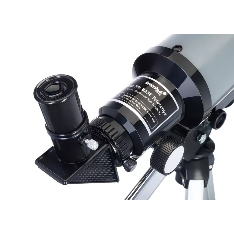 Levenhuk Blitz 70s Base refractor 140x grijs