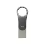 USB-flashstation Silicon Power 16 GB USB Type-A / USB Type-C, USB 3.2 Gen 1, titanium, zinkbehuizing