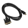 Videokabel-adapter Akasa AK-CBHD06-20BK 2m DVI-D HDMI zwart