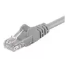 Wentronic Goobay CAT 5e patchkabel, U/UTP, Grijs, 15 m - CCA koperlegering (68352)