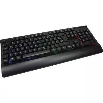 Bedraad gaming-toetsenbord- en muisset INTER-TECH KC-3000 RGB achtergrondverlichting, USB-aansluiting