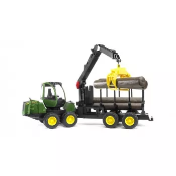 Bruder John Deere 1210E Forwarder met grijper