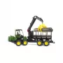 Bruder John Deere 1210E Forwarder met grijper
