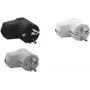 Bachmann - netaansluiting - CEE 7/7 (S) haaks 16 A - zwart (960.102)