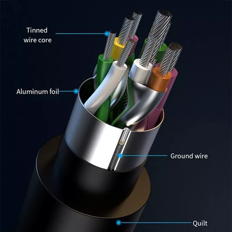 USB-hub QOLTEC 53793 — USB 3.0 ingang, 3× USB 2.0 aansluitingen