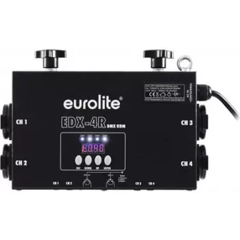 Dimmerpack EUROLITE EDX-4RT 4-kanaals RDM dimmerpack (model 70064074)