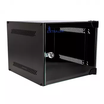 EXTRALINK LITE 4U 10 280X310 wandmontage-rackkast zwart