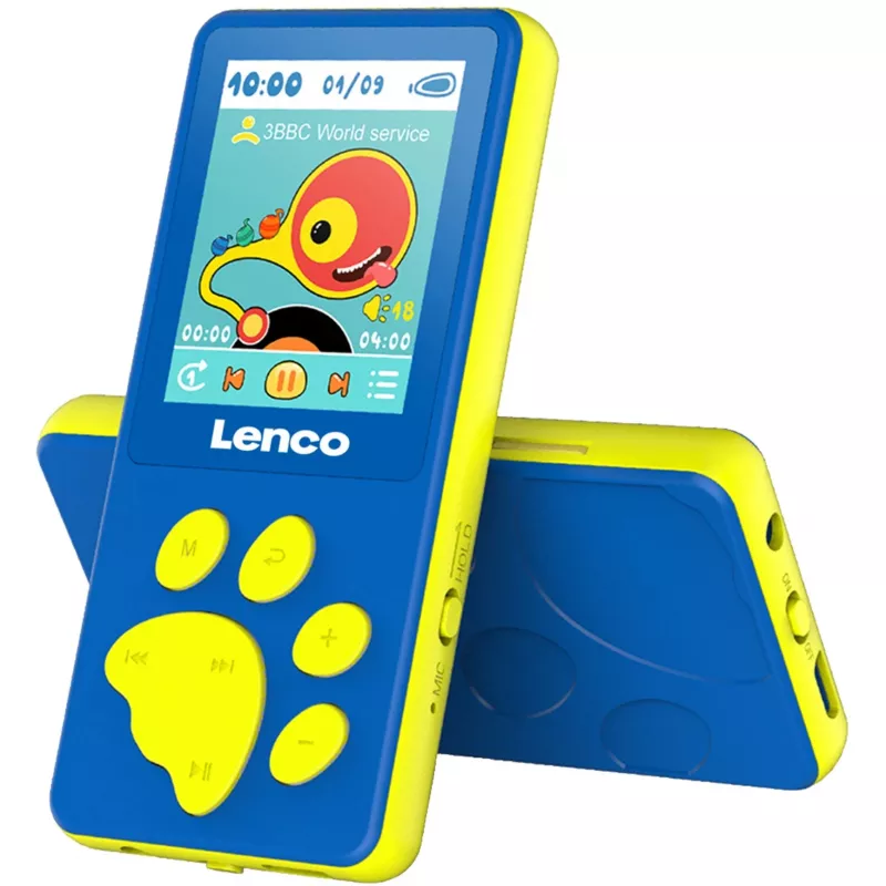 Lenco XEMIO-560BU MP3-/MP4-speler 8 GB blauw (XEMIO-560BU)