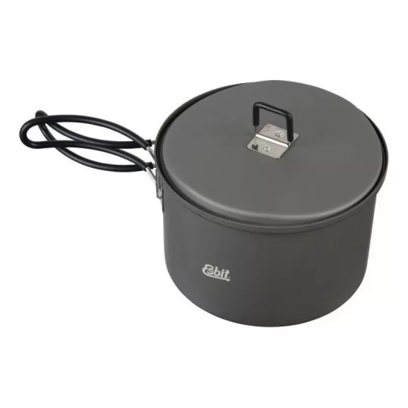 ESBIT PT1600HA campingkookpan 1,6 L aluminium, zwart