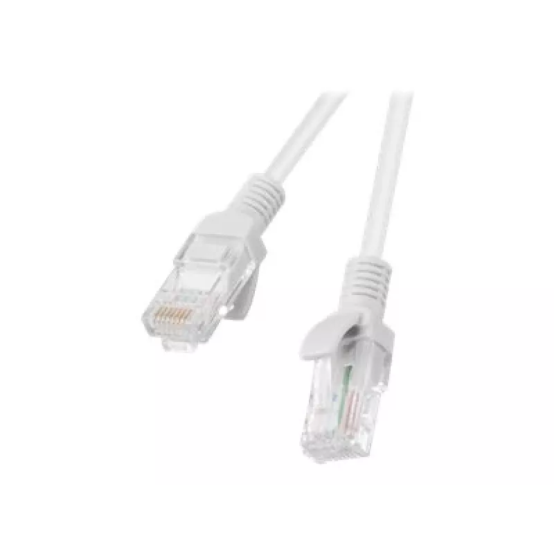 Netwerkkabel LANBERG PCU5-10CC-0100-S RJ-45 Cat5e U/UTP, 1 m, grijs