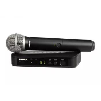 Shure BLX24E/PG58-H8E - draadloos zangsysteem met PG58-microfoon