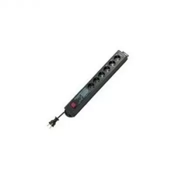 Stekkerdoos REV 0015663513, 6-voudig, 3 m kabel, antraciet