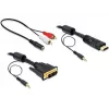 Videokabel-adapter DeLOCK 84455