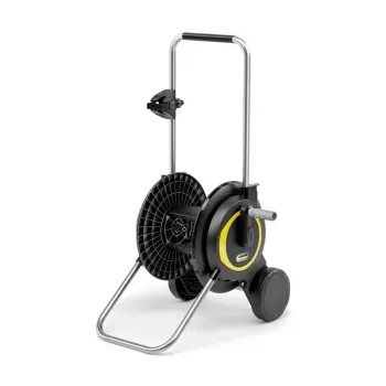Slangwagen Kärcher 2.645-363.0, slangwagen, geschikt voor 13/15/19 mm, max. 60 m, 2 wielen, zwart/geel