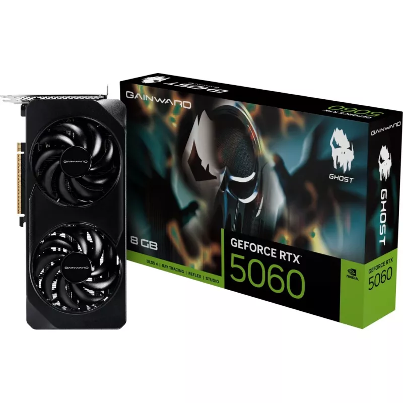 Gainward GeForce RTX 5060 Ghost 8GB GDDR7 grafische kaart